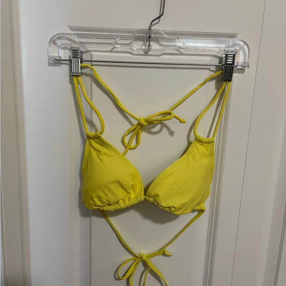 Yellow Triangle Bikini Set - Picture 2 of 3
